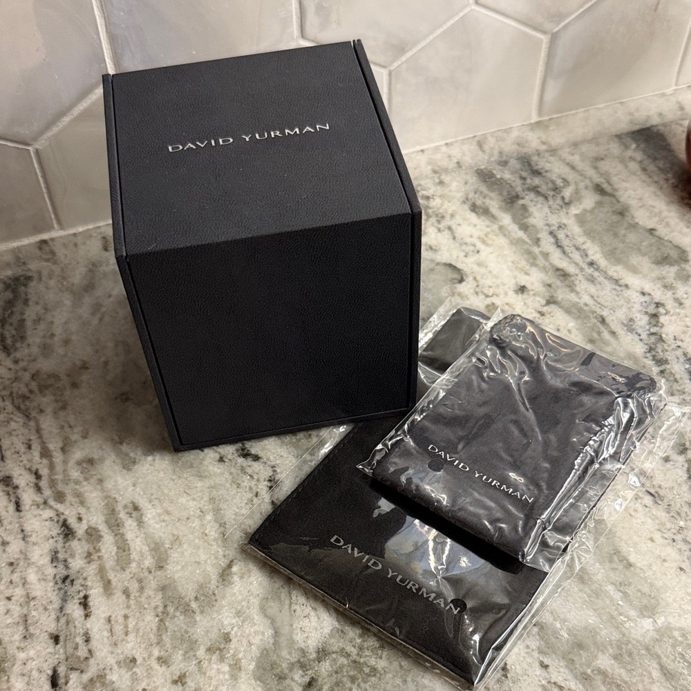 David Yurman Box, Pouch & Polishing Cloth